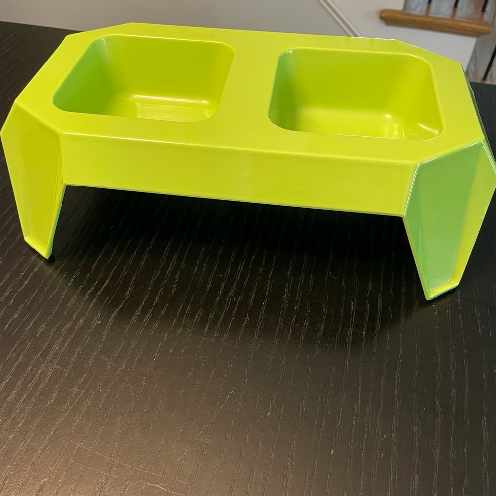 🐾HP🎉 Lime Green Pet Bowl